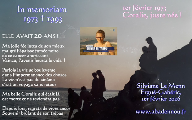 ANNIVERSAIRE NAISSANCE CORALIE 1973