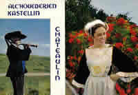 Jean Claude et Silviane Le Menn, costumes bretons du pays Rouzig